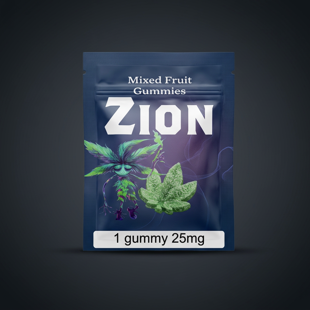 Zion gummy detail